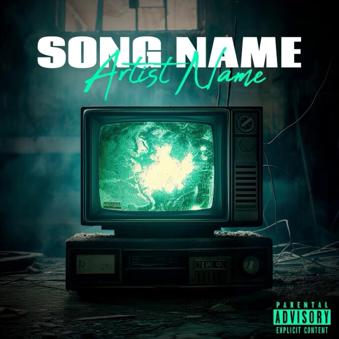 mixtape cover Template PosterMyWall