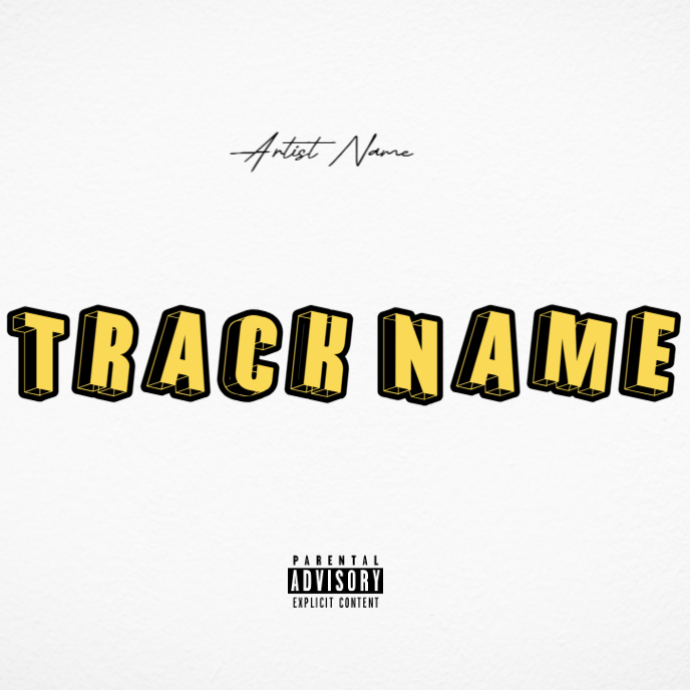 Music Track Promotion Template | PosterMyWall