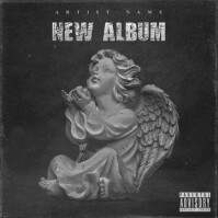 mixtape cover template