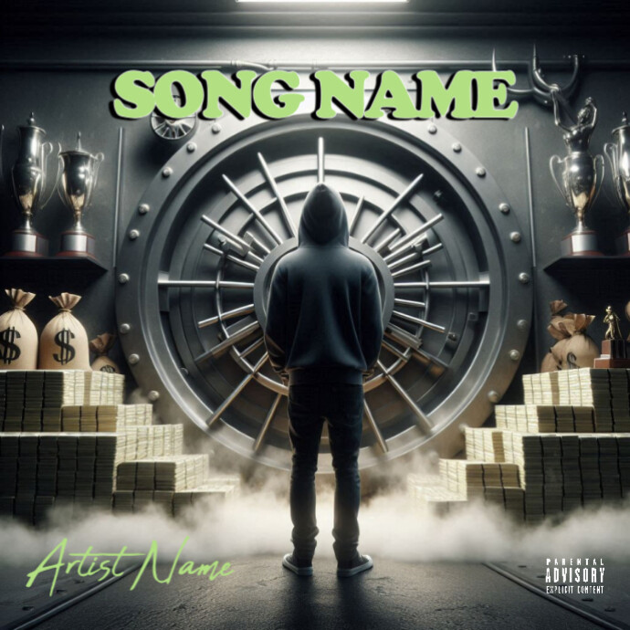 Mixtape cover template