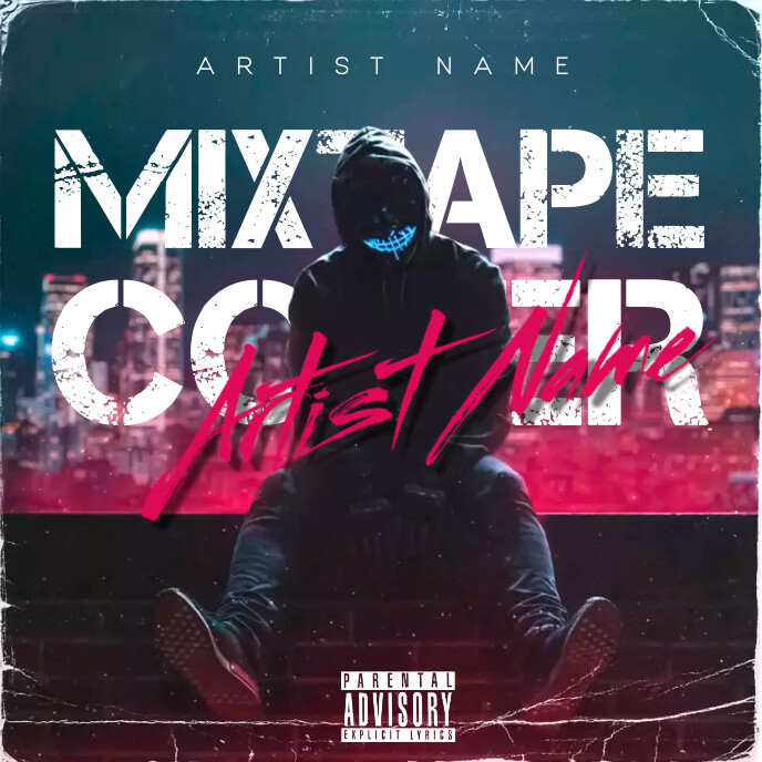 mixtape cover Template | PosterMyWall