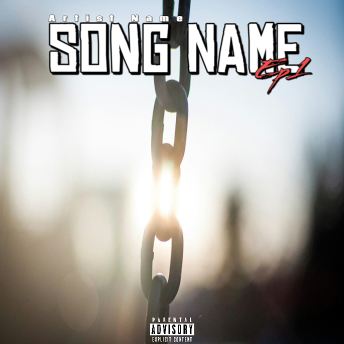 MIXTAPE COVER Copertina album template