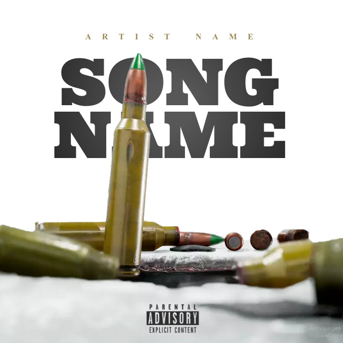 mixtape cover Template PosterMyWall
