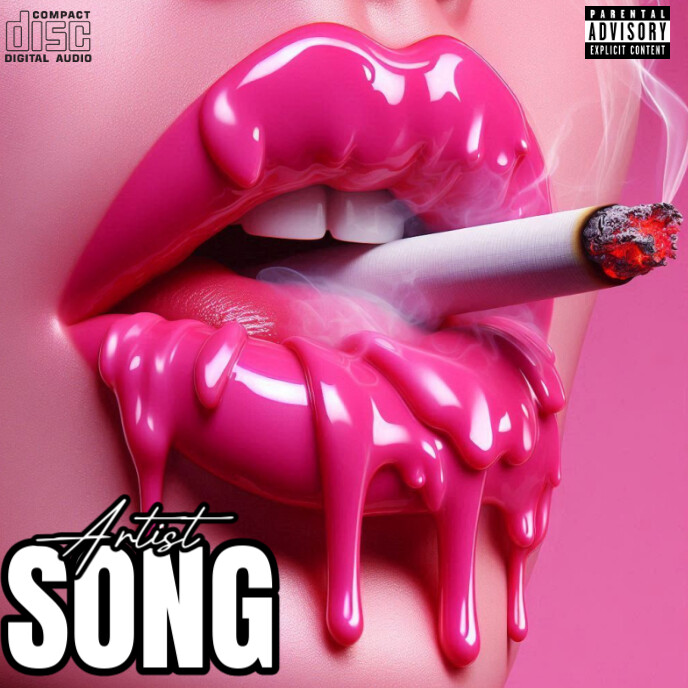 Mixtape cover Album Omslag template