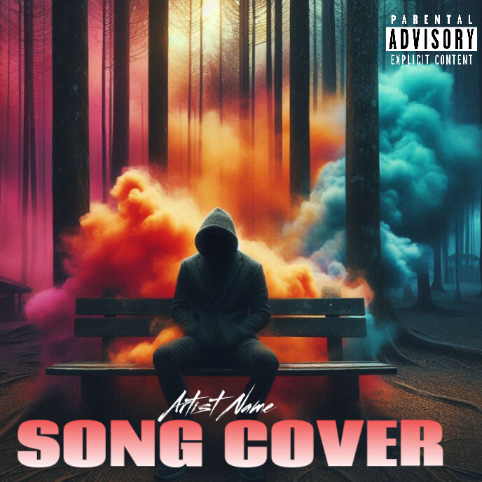 Mixtape cover template