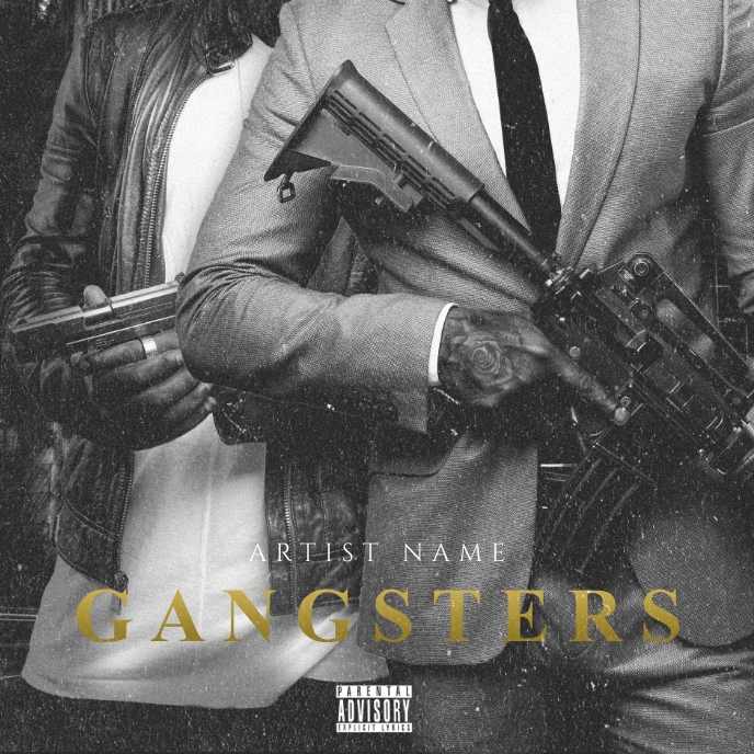 Gangster Rap Album Cover