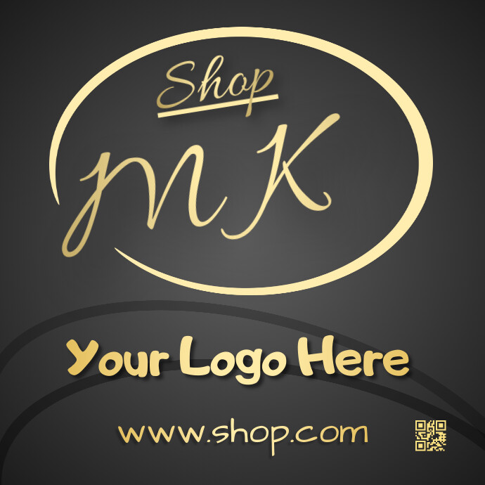 Mk shop logo Template | PosterMyWall