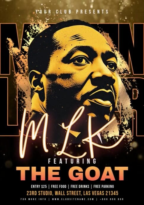 Copy of MLK Celebration | PosterMyWall