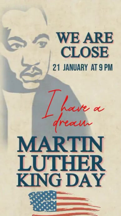 MLK closed Template | PosterMyWall