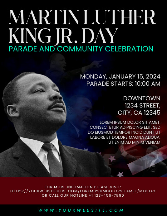 Mlk Program Outline Mlk Award Ceremony Program Template