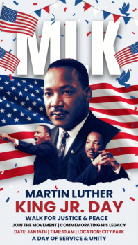 MLK Day Instagram Story template