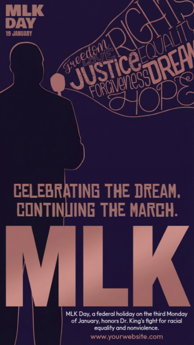 MLK Day Template | PosterMyWall