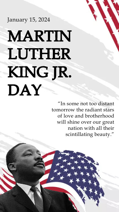 Mlk Program Templates MLK Day Template | PosterMyWall