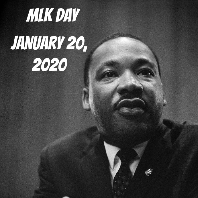 MLK Day Publicação no Instagram template