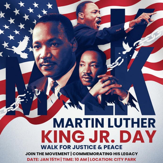 MLK Day Template | PosterMyWall
