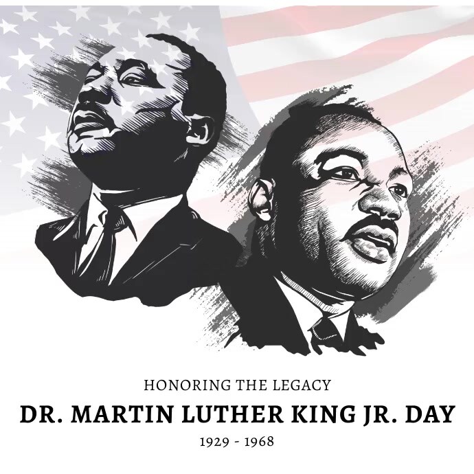 Mlk Program Outline MLK Day Template | PosterMyWall