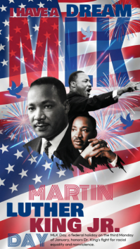 MLK Day Instagram Story template
