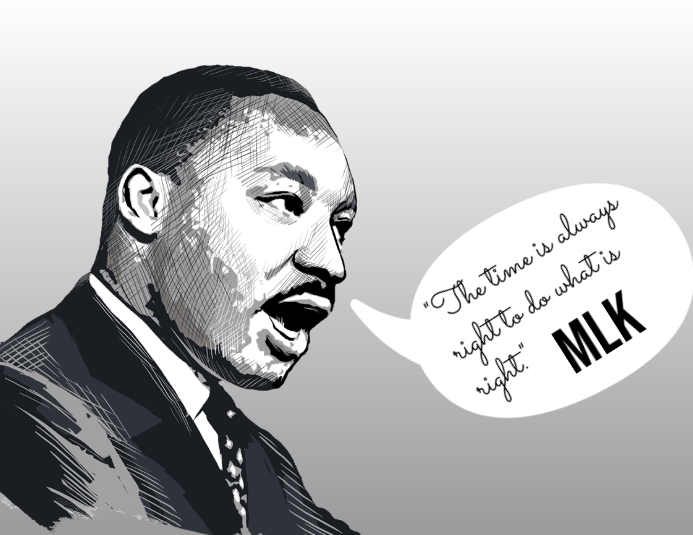 MLK day Flyer (US Letter) template