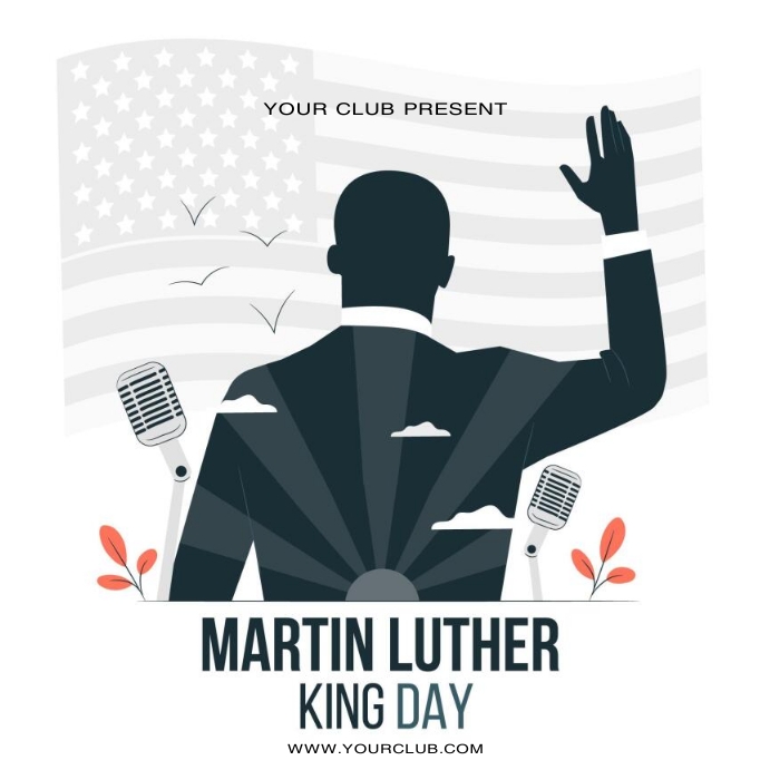 Mlk Day Template PosterMyWall