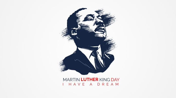 Mlk Day Twitter Post template