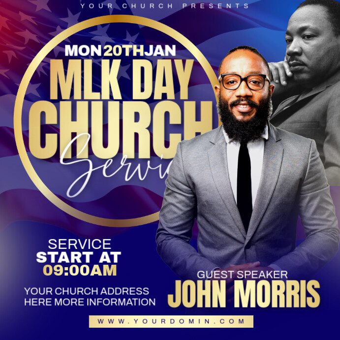 Copy of mlk day | PosterMyWall