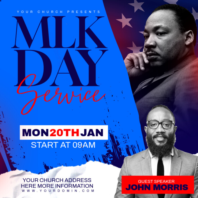 Copy of mlk day | PosterMyWall