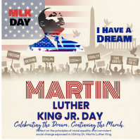 MLK Day Wpis na Instagrama template