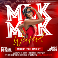 Mlk day Message Instagram template