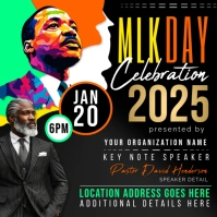 MLK Day Instagram Post template