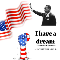 Mlk Day flyer Instagram Post template