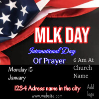 Happy mlk day instagram post Template | PosterMyWall