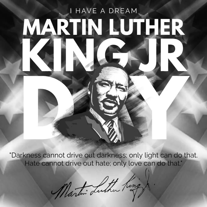 MLK Day Template PosterMyWall