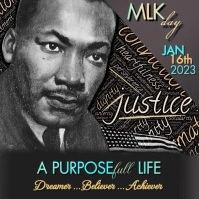 MLK IG Video Сообщение Instagram template