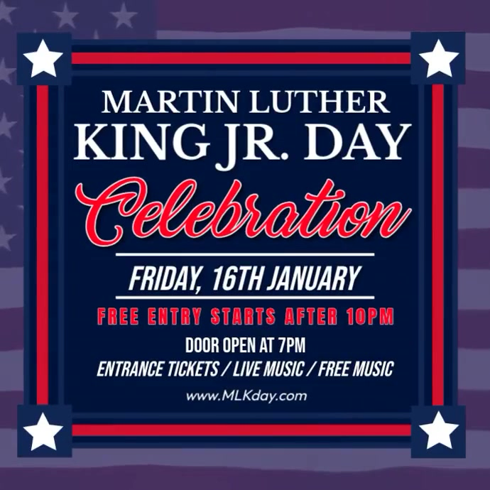 MLK Invitation Template | PosterMyWall