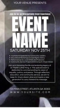 MLK JR event TikTok Video instagram template