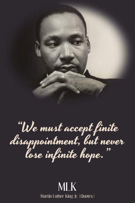 MLK Poster, Martin Luther King Jr. Template | PosterMyWall