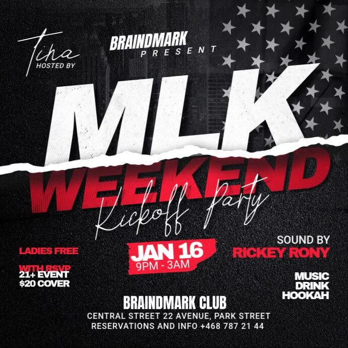 Mlk Weekend Copy of Mlk weekend celebration | PosterMyWall