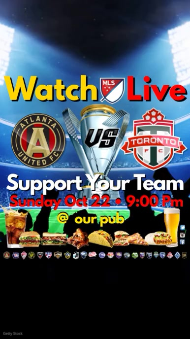 MLS Match in your Pub Tampilan Digital (9:16) template