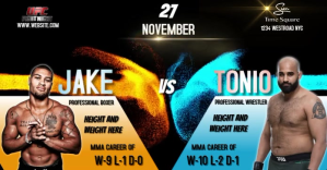 MMA FIGHTER VS FIGHTER AD DESIGN TEMPLATE Facebook Shared Image