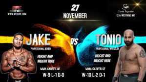 MMA FIGHTER VS FIGHTER AD DESIGN TEMPLATE YouTube Thumbnail