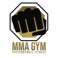 MMA Martial Arts Fighting Gym Logo template