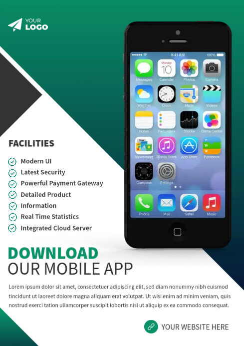 Mobile App Ad Template | PosterMyWall