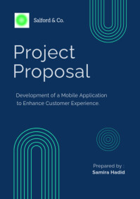 สีม่วง Project Proposal A1 Template