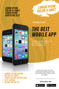 150 Mobile App Customizable Design Templates Postermywall