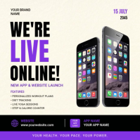 App Launch Promotion Template | PosterMyWall