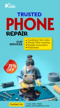 Mobile Device Specialists Phone Repair Solutions Instagram Story template
