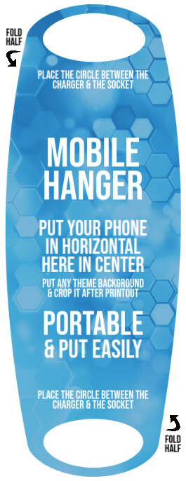 Mobile Hanger Portable Template PosterMyWall