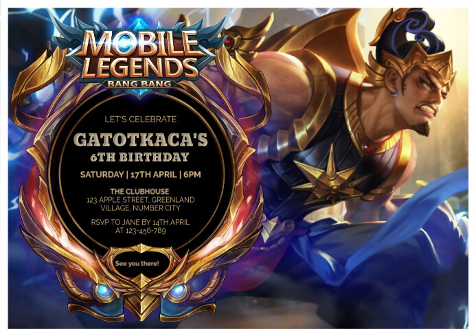 Mobile Legends Lettering printable happy birthday banner letters birthdaybuzz - happy birthday ...