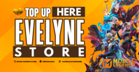 Mobile Legends Top Up Facebook Shared Image template