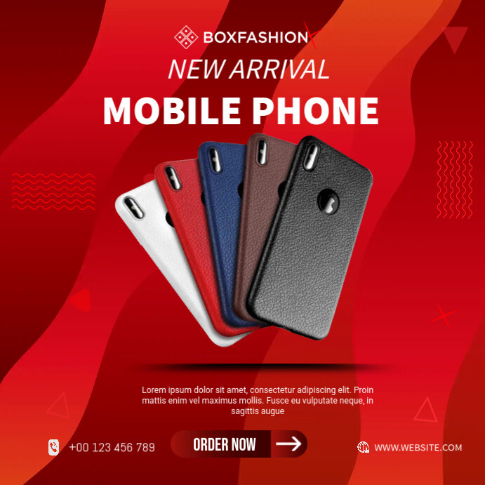 Mobile Phone Collection Template | PosterMyWall